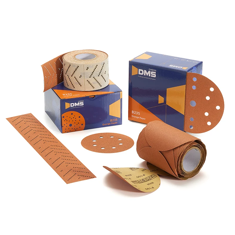 Hârtie abrazivă portocalie