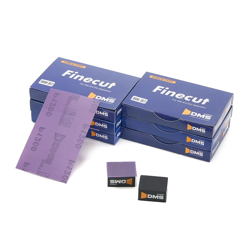 Foaia de șlefuit cu pete violet